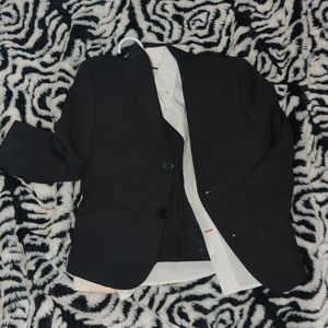 Boys two piece with button down why shirt